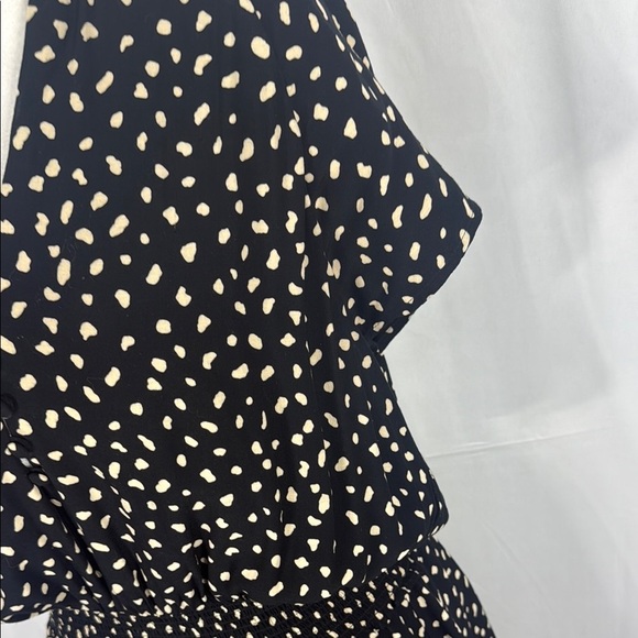 Rails Karla Printed Smocked Mini Dress M - Picture 6 of 10